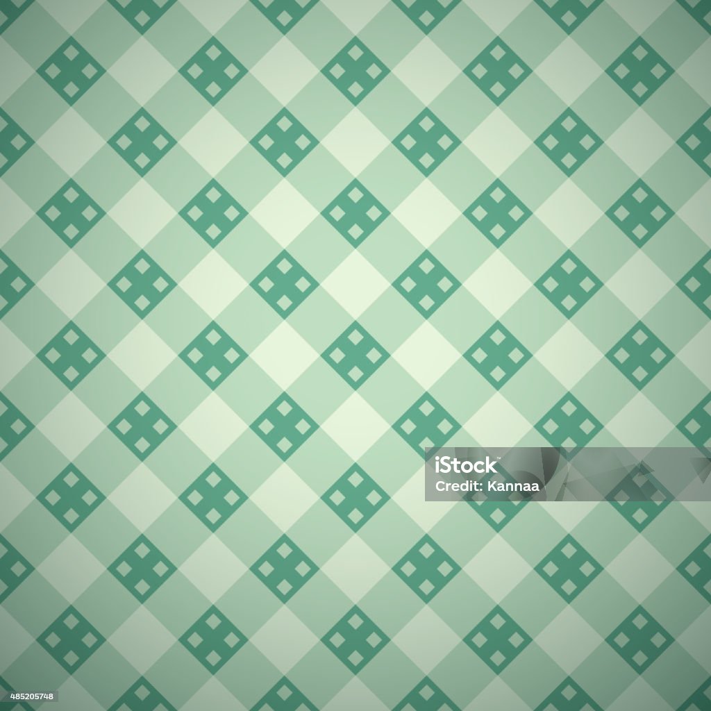 Retro mint different vector seamless patterns Retro mint and emerald vector pattern. Endless texture can be used for wallpaper, pattern fill, web page background, surface texture. Shabby vintage geometric ornament. 2015 stock vector