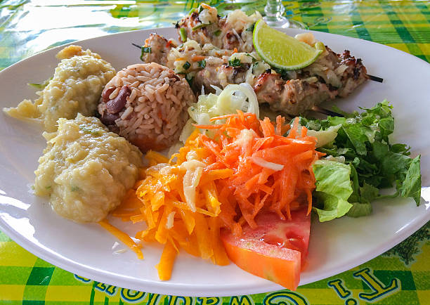 Sword fish brochette dish.JPG