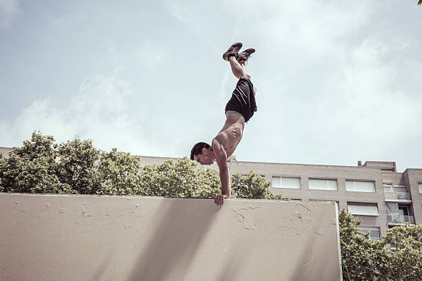 istock Parkour in the city 485220600