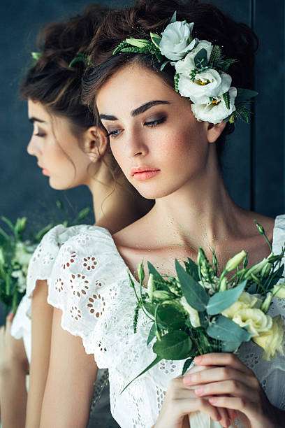 istock Studio shot of young beautiful brid 485220730