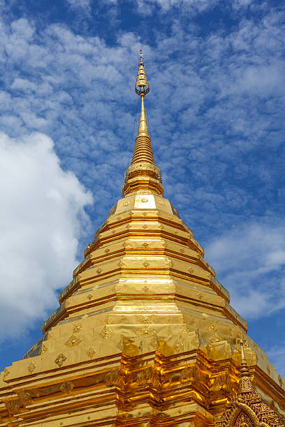 Wat Phrathat Doi Suthep, Thailand stock photo
