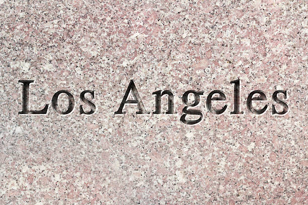 istock Engraved City Los Angeles 485227624