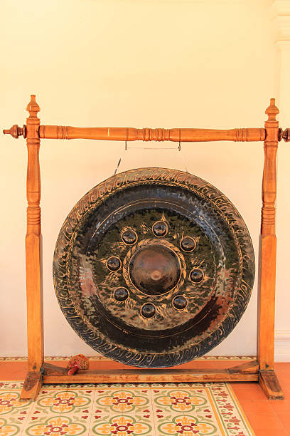 istock Gong or tam-tam in Thai temple 485231938