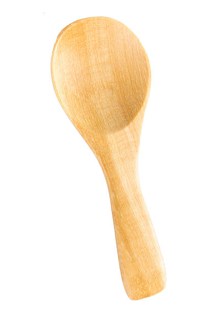 istock Wooden Spoon Isolated on White Background 485232690