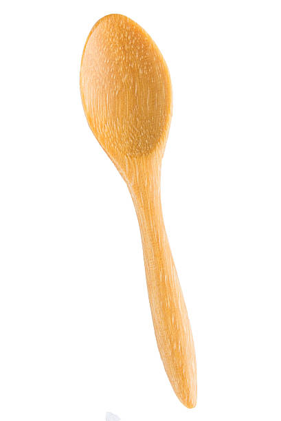 istock Wooden Spoon Isolated on White Background 485232696