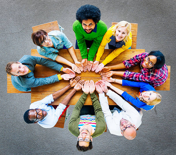 istock Diversity People Charity Giving Lend Unity Group Concept 485238954
