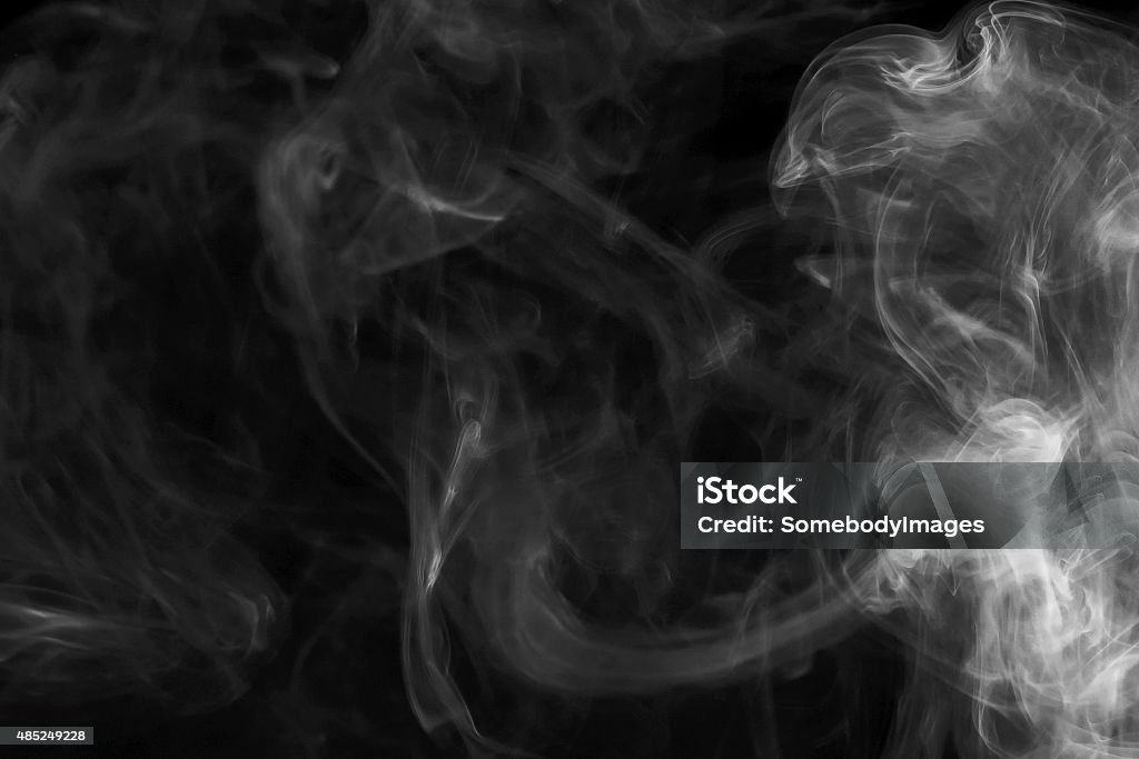 Abstract smoke on black background Abstract smoke on black background. 2015 Stock Photo