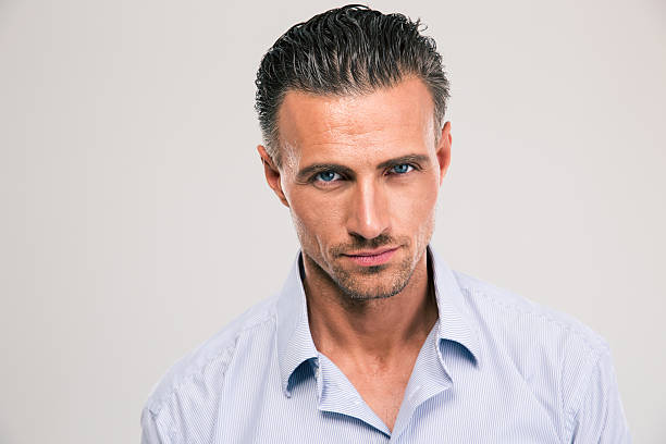 istock Portrait of a handsome man looking at camera 485249518