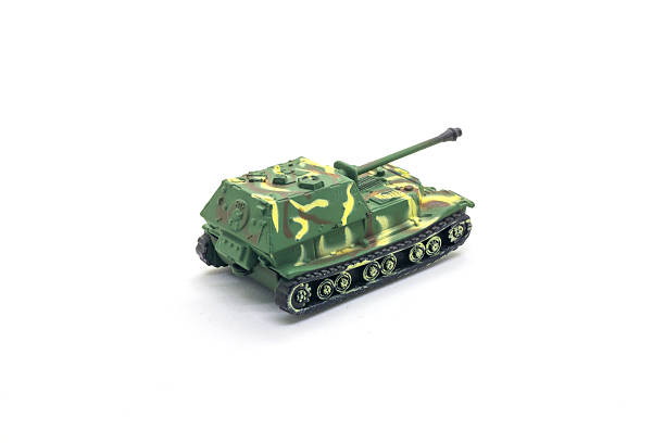 istock World war II tank model toy 485249598