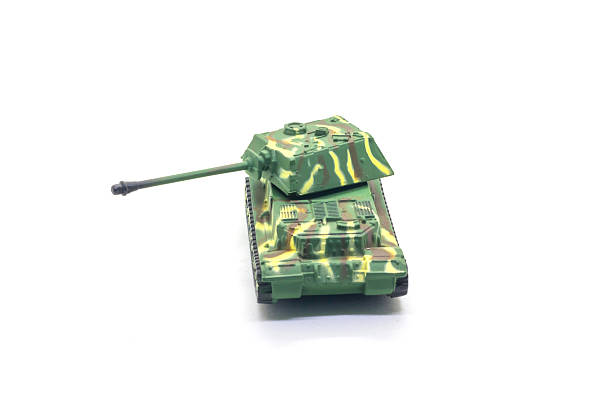 istock World war II tank model toy 485249600