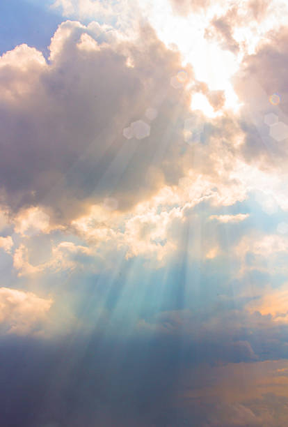 istock Beautiful sky at sunrise. 485250218