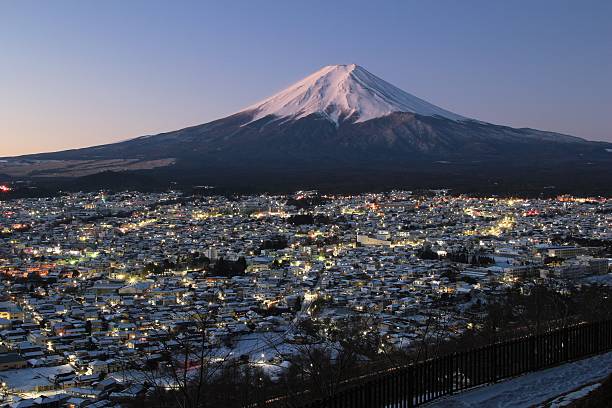 istock Mt.Fuji and the night view 485251378