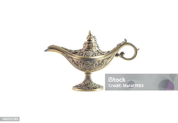 Lamp Stock Photo - Download Image Now - Magic Lamp, Electric Lamp, Antique