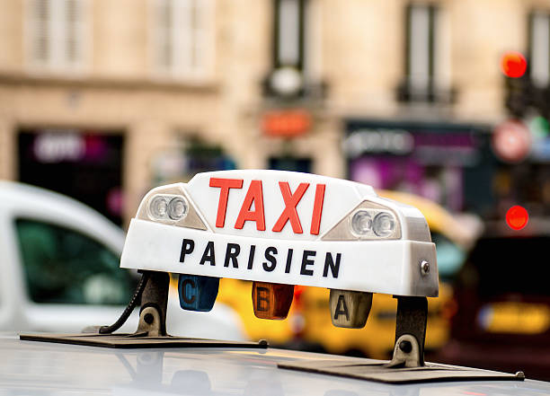 istock Taxi in Paris 485254659