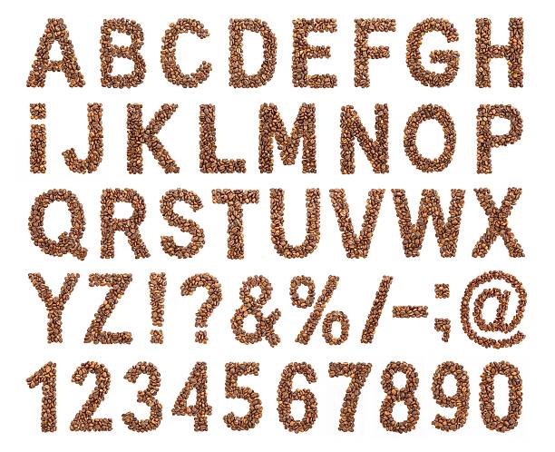 istock Font of coffee beans. 485255218