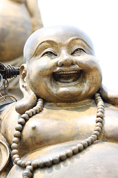 istock Statues of Chinese deity in smiling. 485255737
