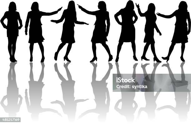 Business People Stock Illustration - Download Image Now - Adult, Advertisement, Analyzing