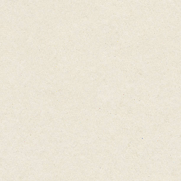 istock Stylish modern raw light beige handmade card - seamless pattern 485257878