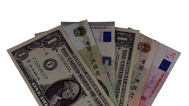 istock chinese yuan, us dollar and euro 485261512