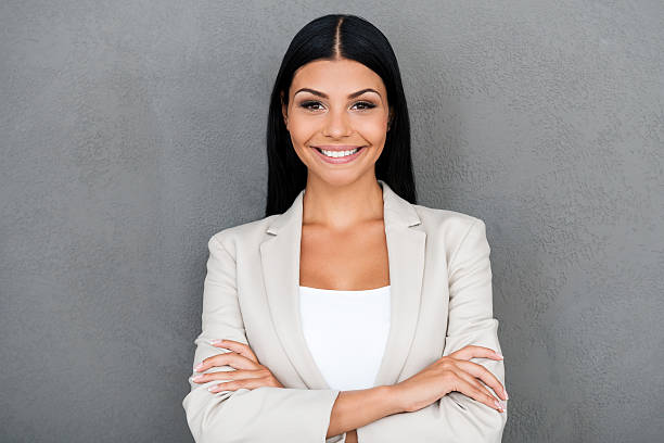 istock Charming businesswoman. 485262446