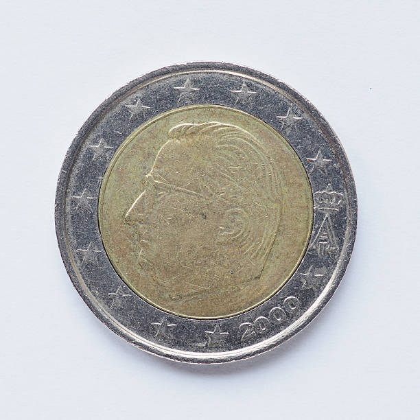 istock Belgian 2 Euro coin 485265906