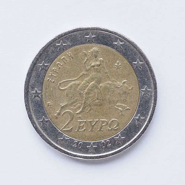 istock Greek 2 Euro coin 485265912