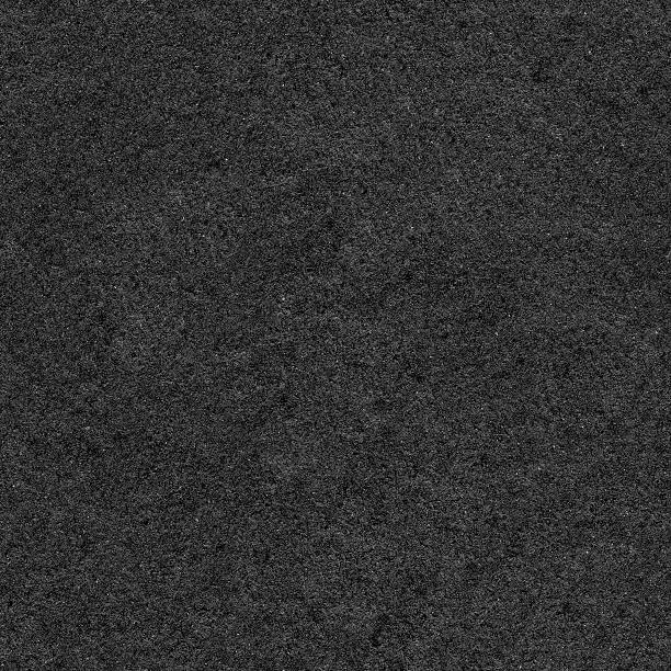 Photo of Seamless fleecy uneven dense black 3D textile texture