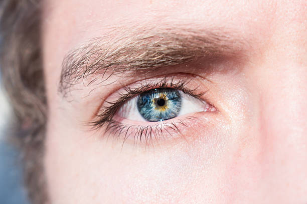 istock Male Eye, Blue, Close Up 485272034