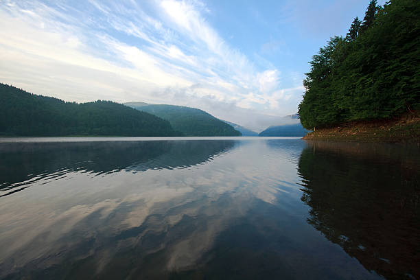 istock Landscape mountain lake against the blue sky 485281856