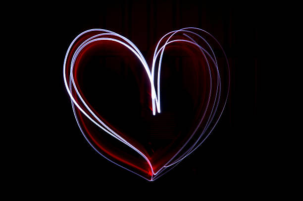 istock Love Heart Light Painting 485285170