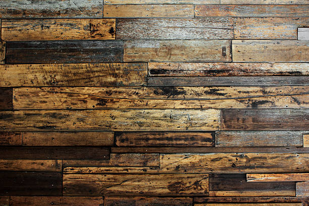 istock Wooden wall background or texture 485290288
