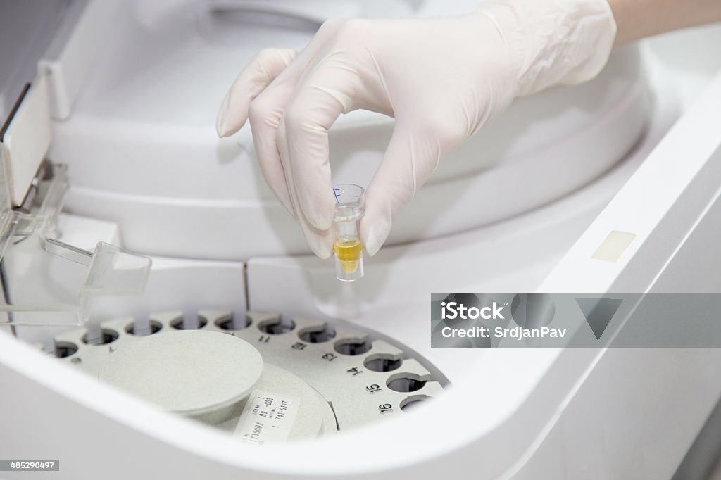Immunochemical Analyse - Lizenzfrei Analysieren Stock-Foto