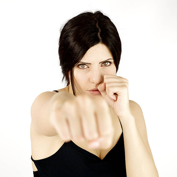 istock Woman showing power 485290523