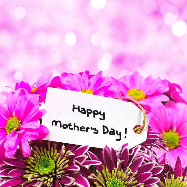 istock Mothers Day flowers and pink light background 485290863