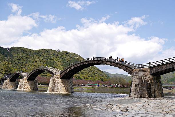 istock Kintai Bridge in Iwakuni, Yamaguchi Prefecture, Japan 485292700