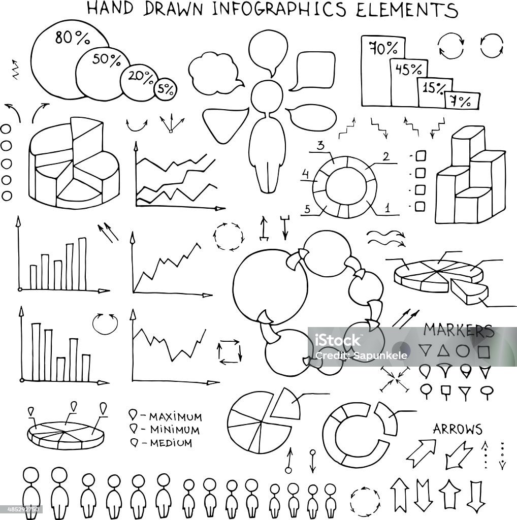 Graphics Drawable Hand Drawn Sketch Graphics Stock Illustration - Download Image Now ...