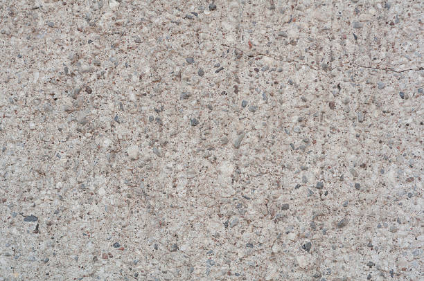 istock Fragment of old cement stone wall 485294615