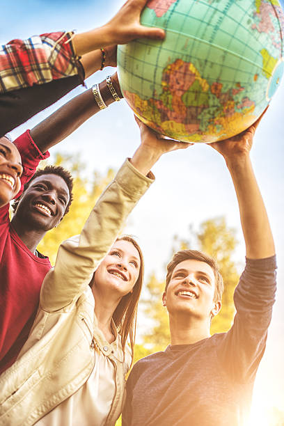 istock teenagers reaching the world at campus 485295047