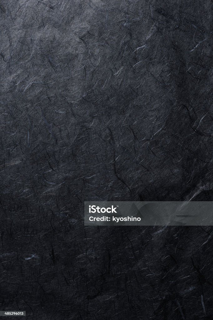 Sfondo di texture nero Carta di riso - Foto stock royalty-free di Washi Paper