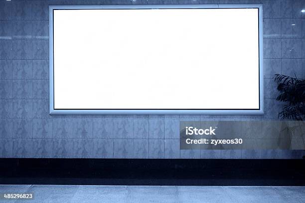 Blank Billboard Stock Photo - Download Image Now - Advertisement, Announcement Message, Billboard