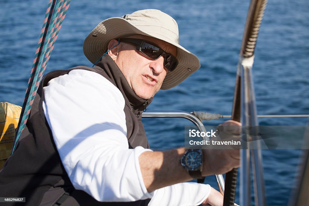 Sailing with sailboat Activity Stock Photo