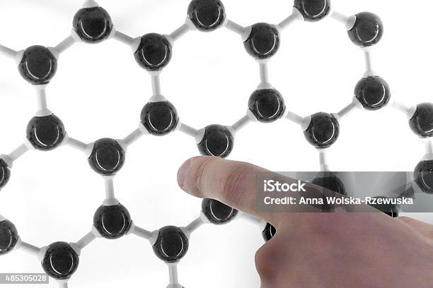 Hexagonal Structure Stock Photo - Download Image Now - Graphene, Sphere, 2015