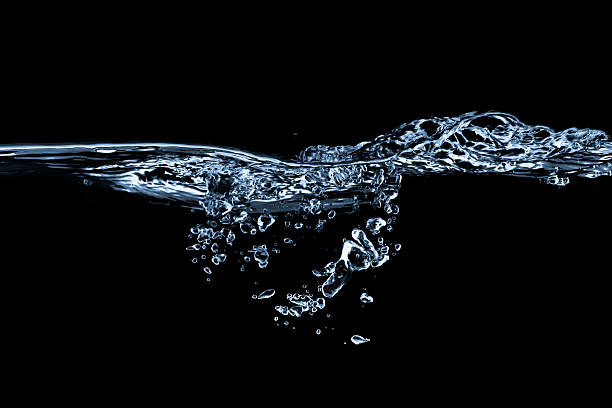 water splash stock photo