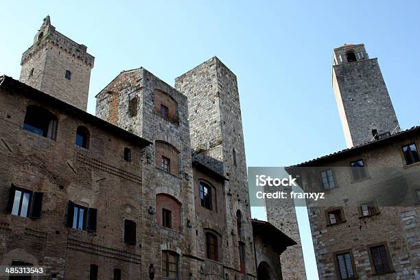 San Gimignano N12 - zdjęcia stockowe i więcej obrazów Architektura - Architektura, Cegła, Chwytacz
