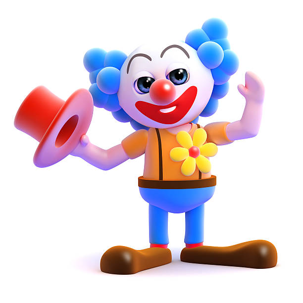 istock 3d Hats off to the clown 485314695
