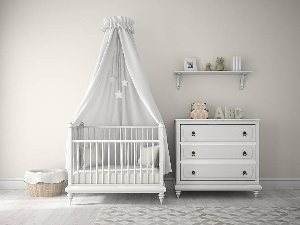 istock Part of classic children room 3D rendering 485317460