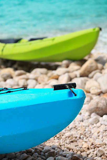 istock Sea Kayak on Beach 485317581