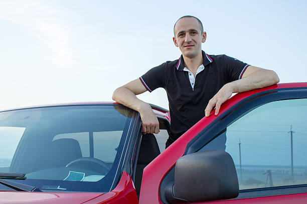 istock man opened the car door 485321210