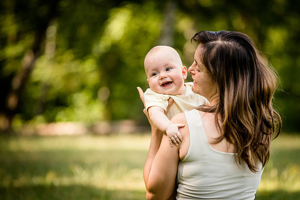 istock Mother with baby 485321330