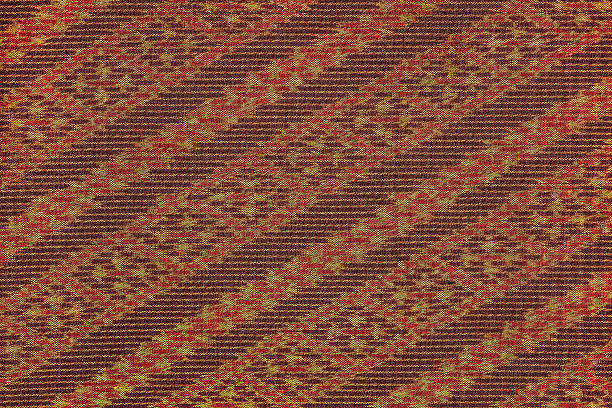 istock Colorful thai silk handcraft organic using natural dyes close up 485322876